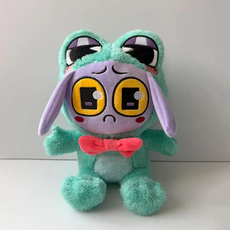 New Anime Frog Rabbit Combined Plush Doll Cute Cartoon Stuffed Doll Kawaii Plush Toy Collectible Plush for Fans Birthday Gift