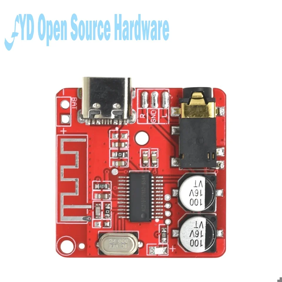 DIY For Bluetooth Audio Receiver board 4.1 5.0 mp3 lossless decoder board Wireless Stereo Music Module 3.7-5V