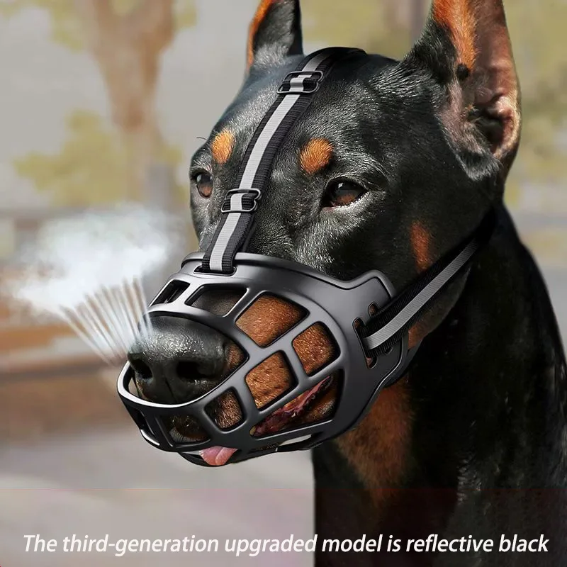 

Adjustable Dog Mouth Cover for Small Medium Large Dogs Prevents Random Eating Biting Barking Drinking Water Pet Safety Equipment