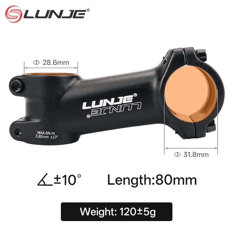 Ultraleicht Bike Power 60/70/80/90/100/110 MM MTB Fahrrad Vorbau 10/17/25/35 Grad Mountainbike Teile
