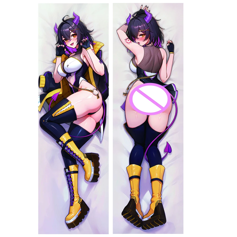 Dakimakura Vtuber Rainhoe Fullbody Pillowcase 50X150 Hugging Otaku Bedding Pillow Cushion Covers Anime Otaku Pillowcases