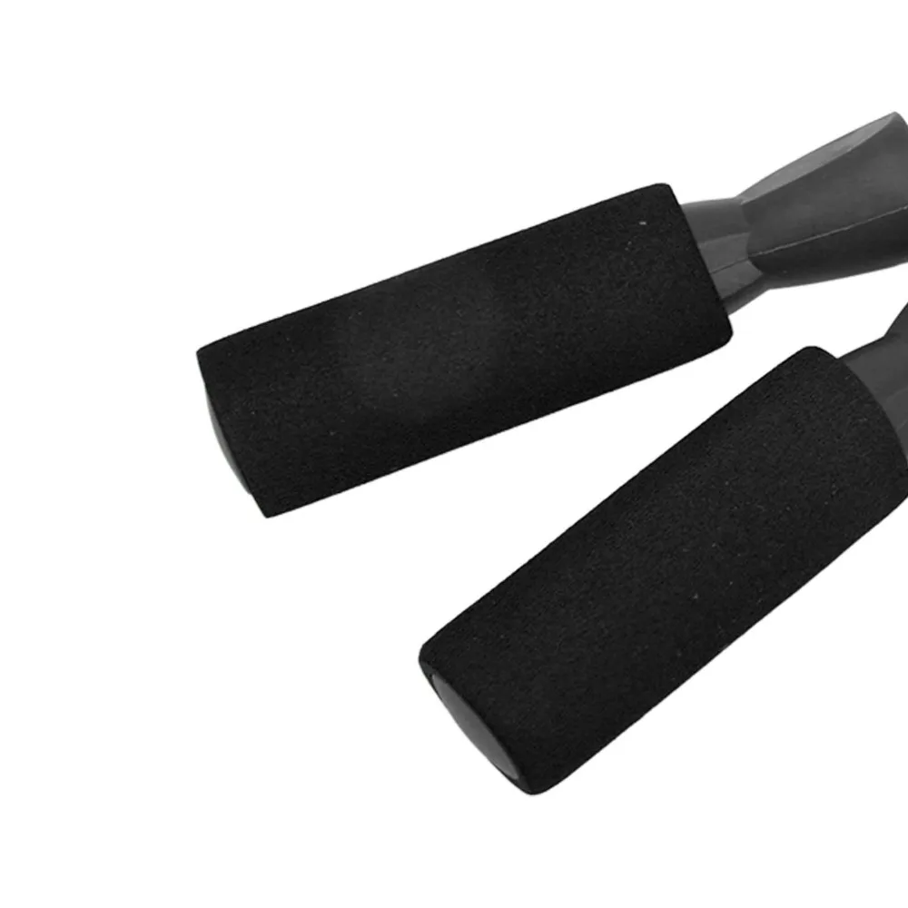 

Double Bearings Steel Wire Jumping Rope Comfortable Foam Handles Steel Wire Speed Jumping Rope PVC Exercise Rope Cardio Training