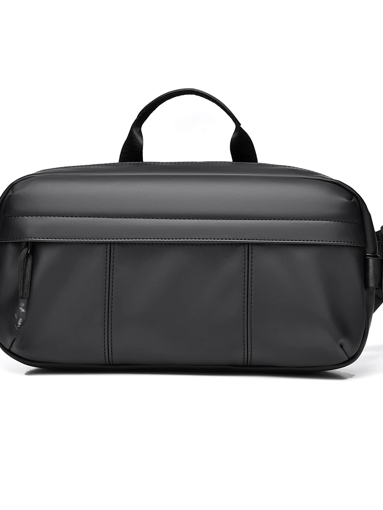 

Новинка 2025, мужская легкая универсальная нагрудная сумка через плечо, большая сумка через плечо Capaci, повседневная сумка из полиэстера с мягкой ручкой