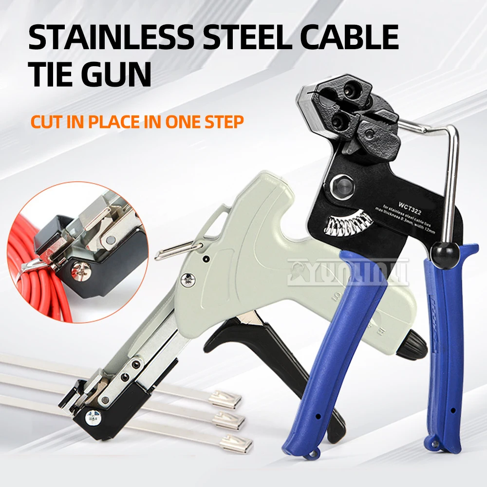 Self-locking Baler,Packaging Tools; New-Stainless Steel Tie Machine For Green Garden Plants And Electric wire