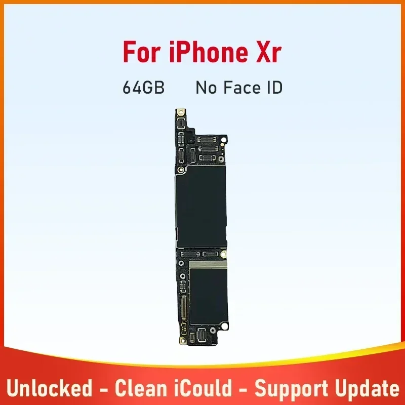 جديد! لوحة أم تم اختبارها لهاتف iPhone X XR XS Max 64g 128g 256g لوحة رئيسية غير مقفلة مع لوحة منطقية منظفة لمعرف الوجه