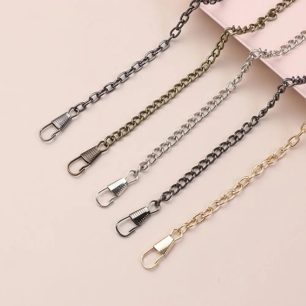 1Pcs 120cm Metal Alloy Bags Chains DIY Gold Belt Hardware Handbag Accessory Bag Chain Strap High Quality Purse Chain