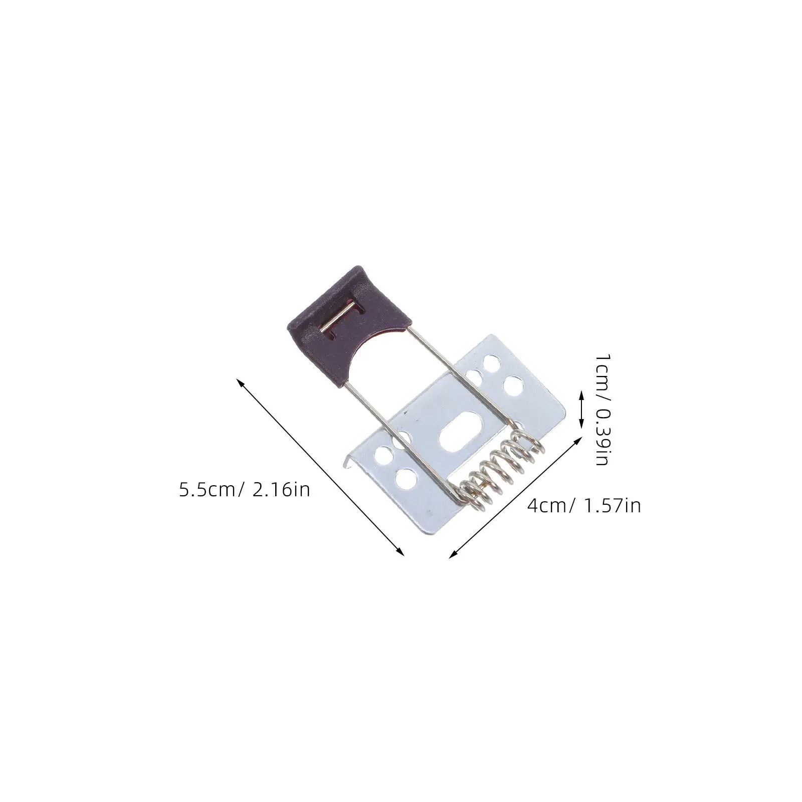 Morsetti a molla in metallo da 10 pezzi per installazione di luci a pannello, downlight, faretti e illuminazione a incasso, sostituzione rapida, in ferro resistente