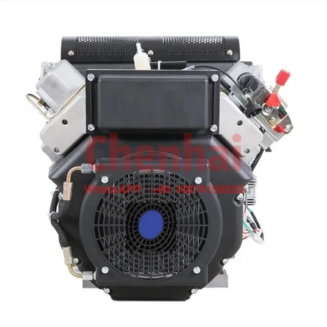 high quality  4 stroke 3600 rpm  2V92F air cooled 2-cylinder 21HP 16kw diesel engine