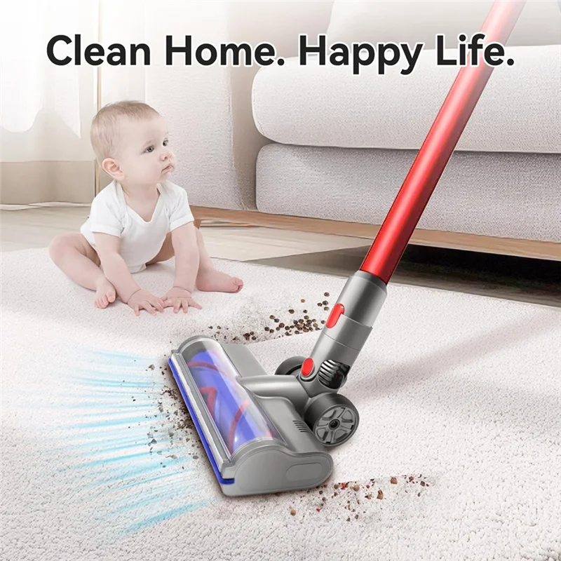 ABRG-رأس فرشاة المحرك المباشر لدايسون V7 V8 V10 V15 SV10 SV12 SV14 قطع غيار المكنسة الكهربائية البديلة-لستخدام النظيف لأرضية السجاد