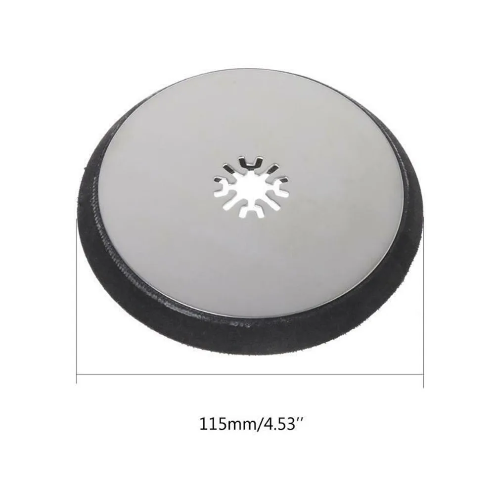 115mm Round Sanding Pad Disc Oscillating Multitool For Fein Multimaster Chicago Hook-Loop Backed Plate Abrasive Disks For Sander