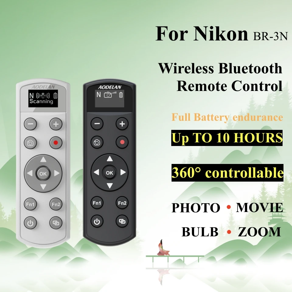 ML-L7 Wireless Rechargeable Remote Control Shutter Release for Nikon Z6III, Z30, Z50, Z50II, Zfc, Zf, Z6II, Z7II, Z5, A1000 P950