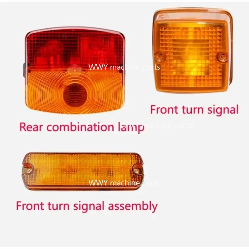 Suitable for 3T PC Forklift Accessories, Front Turn Signal Light and Rear Combination Light