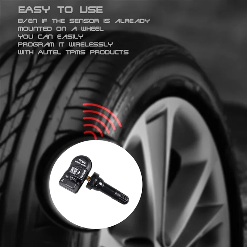 

BT-8Pcs Programmable MX Sensor 315MHZ+433Mhz 2 In 1 Tire Pressure Sensor Monitor System Universal Editable TPMS Tool-AUTEL Parts