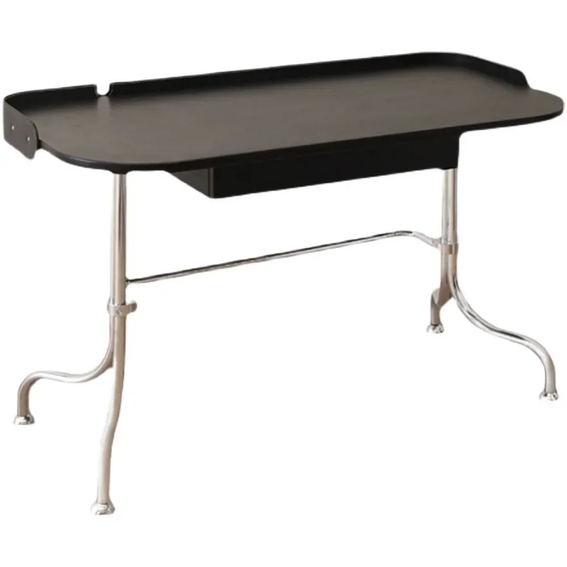 Mid-Ancient Bauhaus Table Stainless Steel Desk Makeup Table Desk Computer Desk Bedroom Work