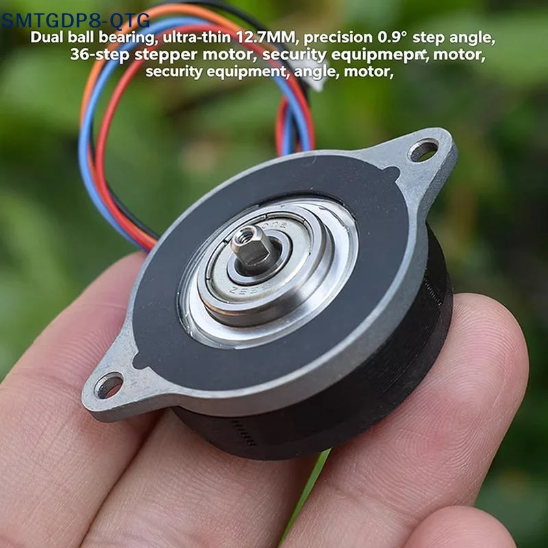 New NEW 14HK0406-11N NEMA14 0.9 Degree Mini 36mm Round Thin Stepper Motor 2-Phase 4-Wire Stepping Motor For 3D Printer CNC Robot