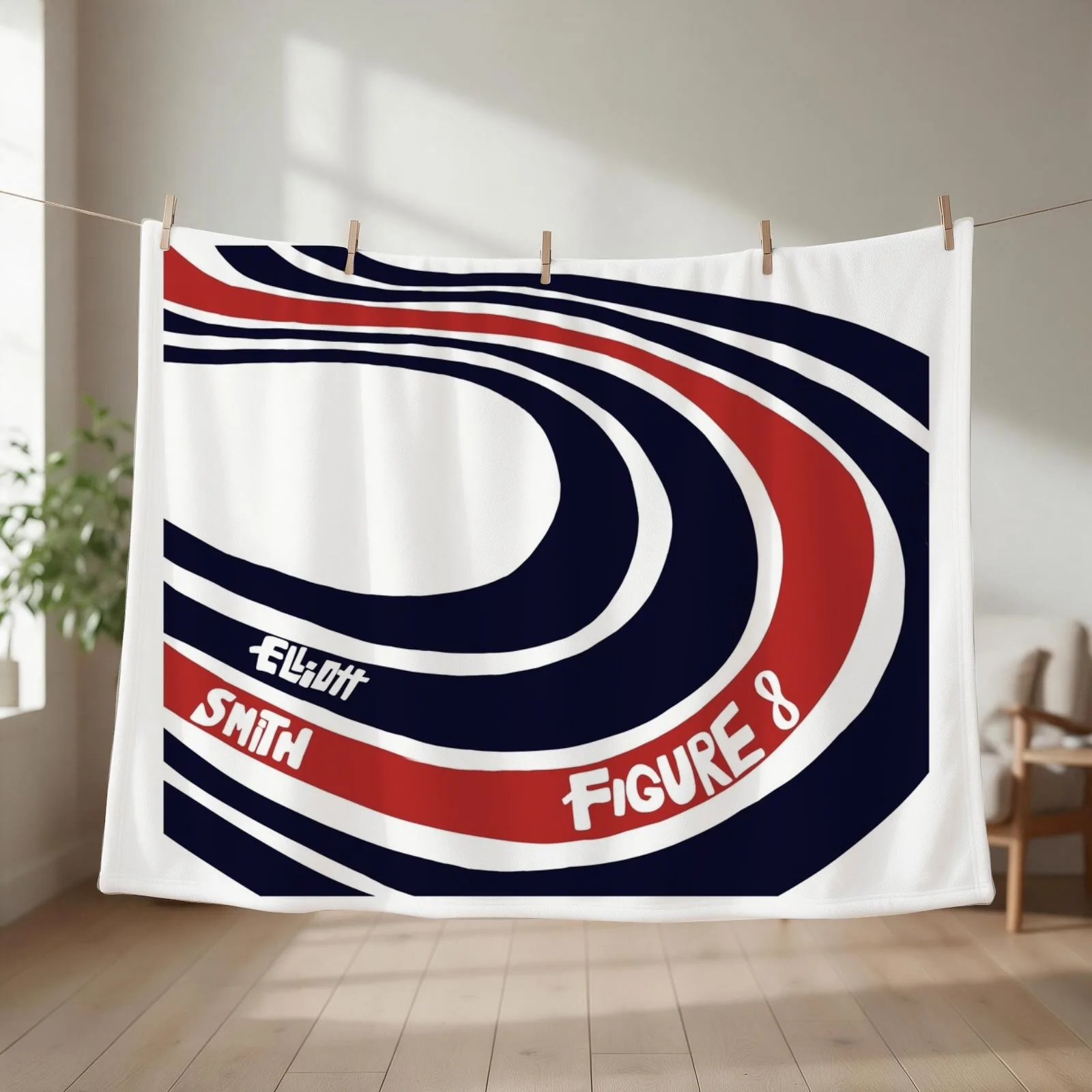 Elliott Smith Figure 8 Throw Blanket Sofa Quilt Winter beds Single Summer Beddings Blankets
