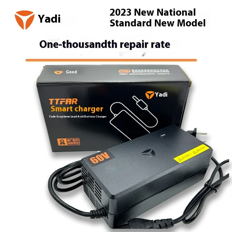 Yadi original electric vehicle charger 48v60v72V battery crown energy lead acid graphene 20ah battery official