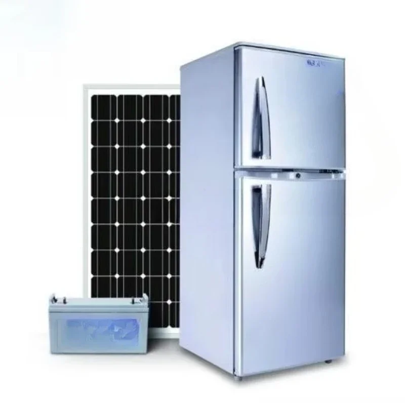 

Top Freezer DC Solar Refrigerator is an intelligent frequency conversion efficient and low-energy