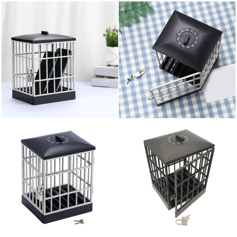 

Не отвлекающие таймеры Телефон Тюремная коробка Безопасное устройство для хранения смартфонов Пластик F19C