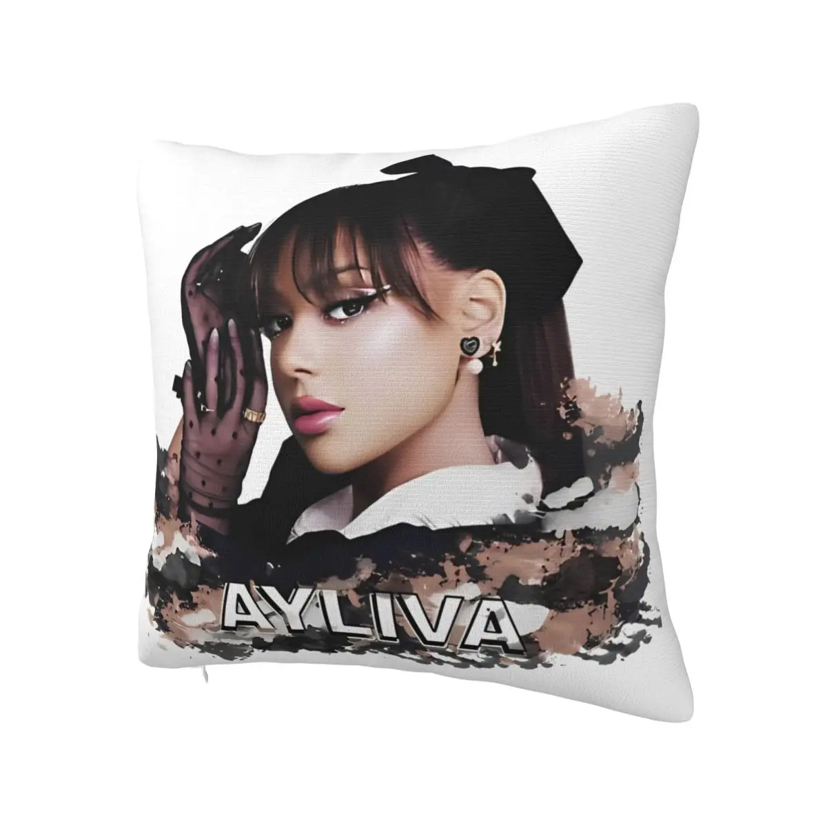 Ayliva In Liebe 2024 Pillowcase Printed Polyester Cushion Cover Decoration Pillow Case Cover Home Square 18''