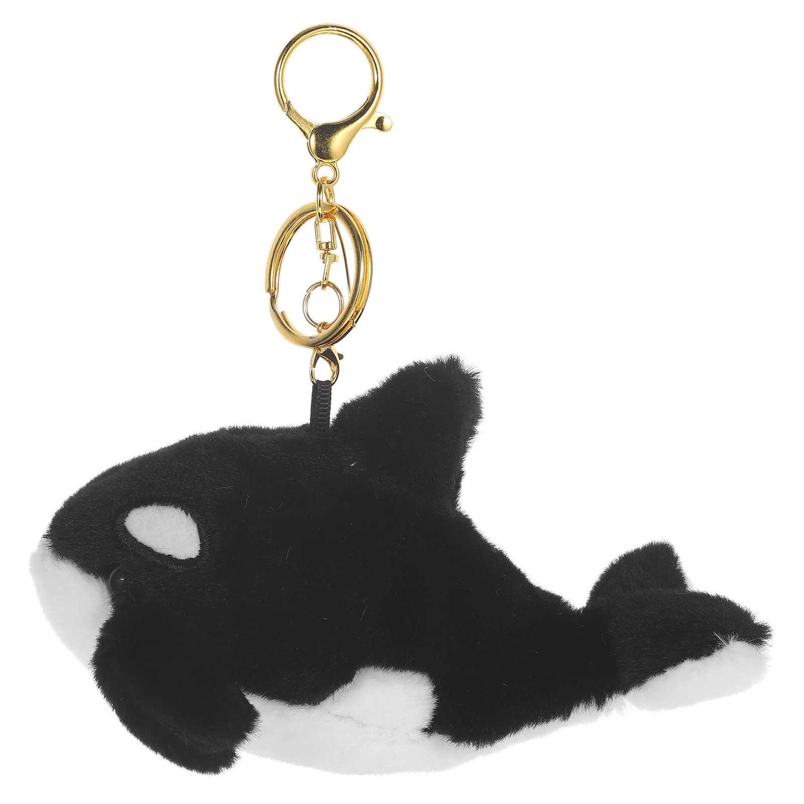 

Killer Whale Keychain Cute Pendant For Backpacks of The Lid Stuffed Animal Pp Cotton Lovely Plush Baby