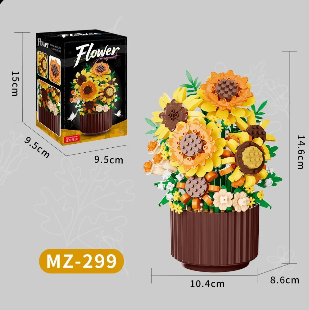 Pot de Tournesols — 433 pièces