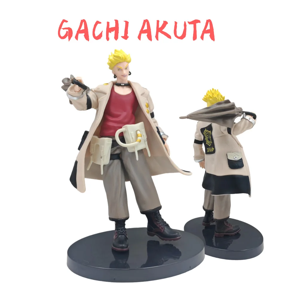 

Hot Sales Anime Figure Gachiakuta Enjin Rudo Liyao Riyo Action Figurines Desktop Model Doll Toy Halloween Christmas Boy Gifts