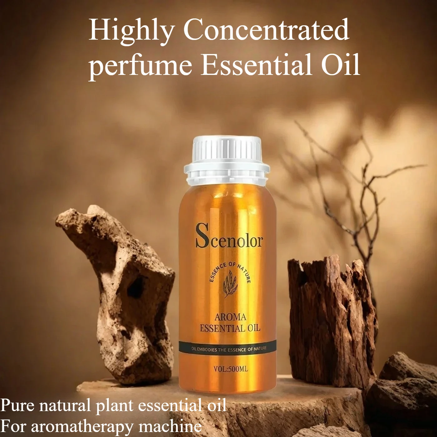 500ML 향수 에센셜 오일 가정용 방향제 아로마 디퓨저 기계 순수 식물성 유래 유명 브랜드 에센셜 오일
