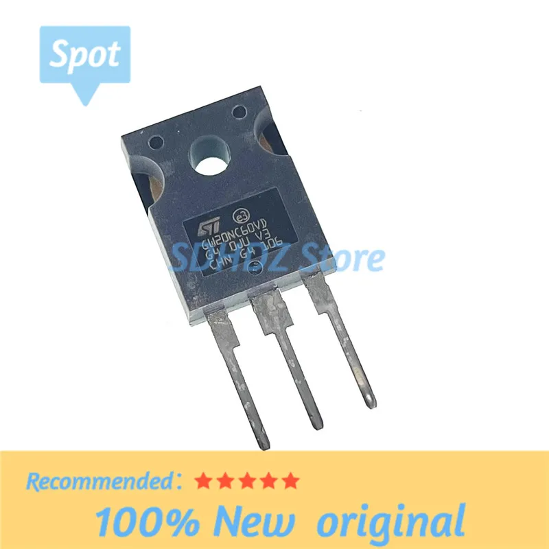 

10 шт. GW20NC60VD STGW20NC60VD TO-247 600 В 30 А