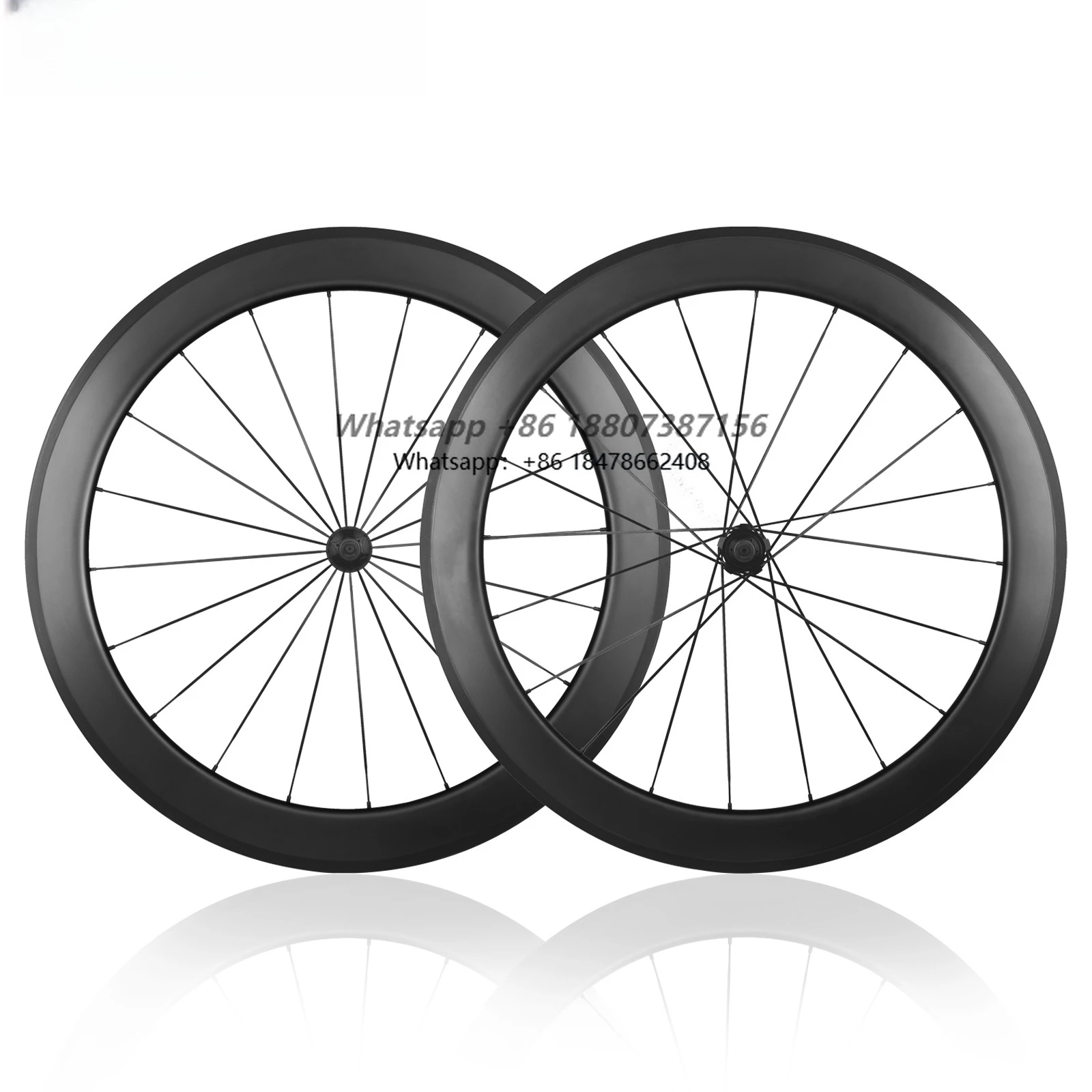 

Комплект колес для велосипеда OEM 700C, карбон, 50/60 мм, для фикс-гирей, с дисковой тормозной системой