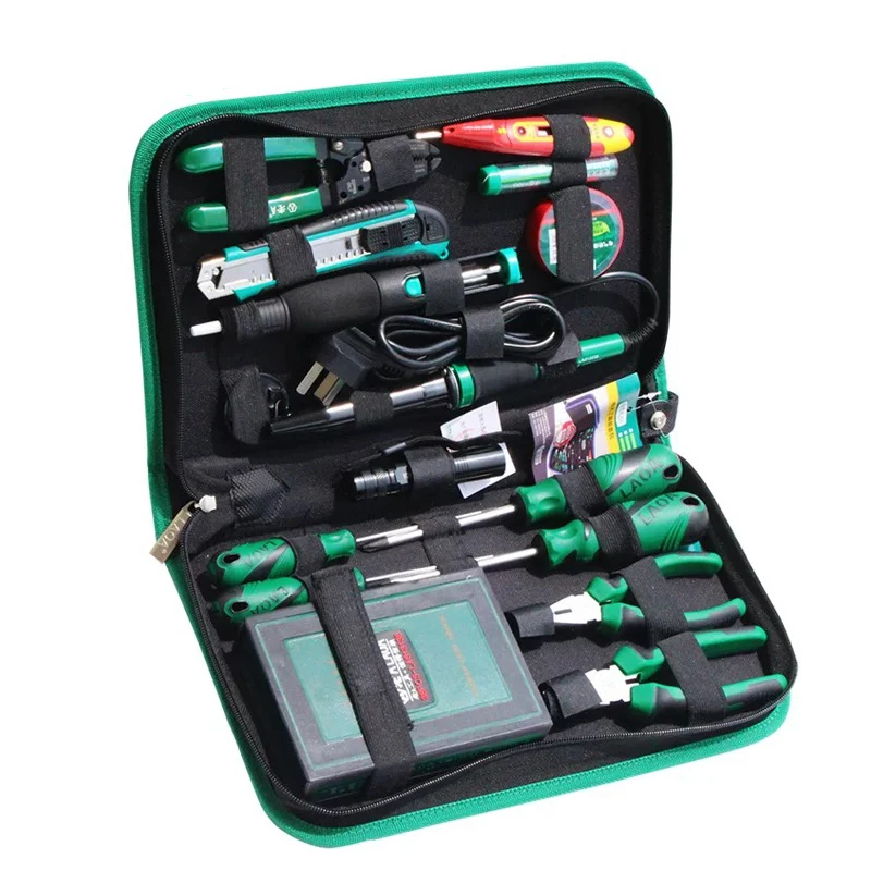 

Household tool set telecommunications tool set multimeter set electric soldering iron electronic repair set