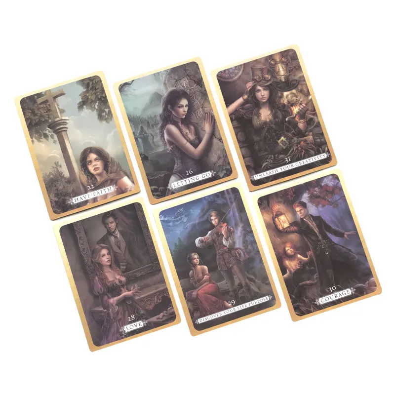 Hot sales Heal Yourself Reading Oracle Tarot Card Fate Divination Prophecy Card Family Party Game Toy Tarot PDF Guide