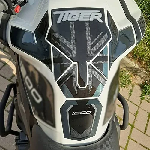 Motorcycle 3D Tank Gas Cap Pad Filler Cover Sticker Decals Fit FOR Tiger 1200 2018-2019