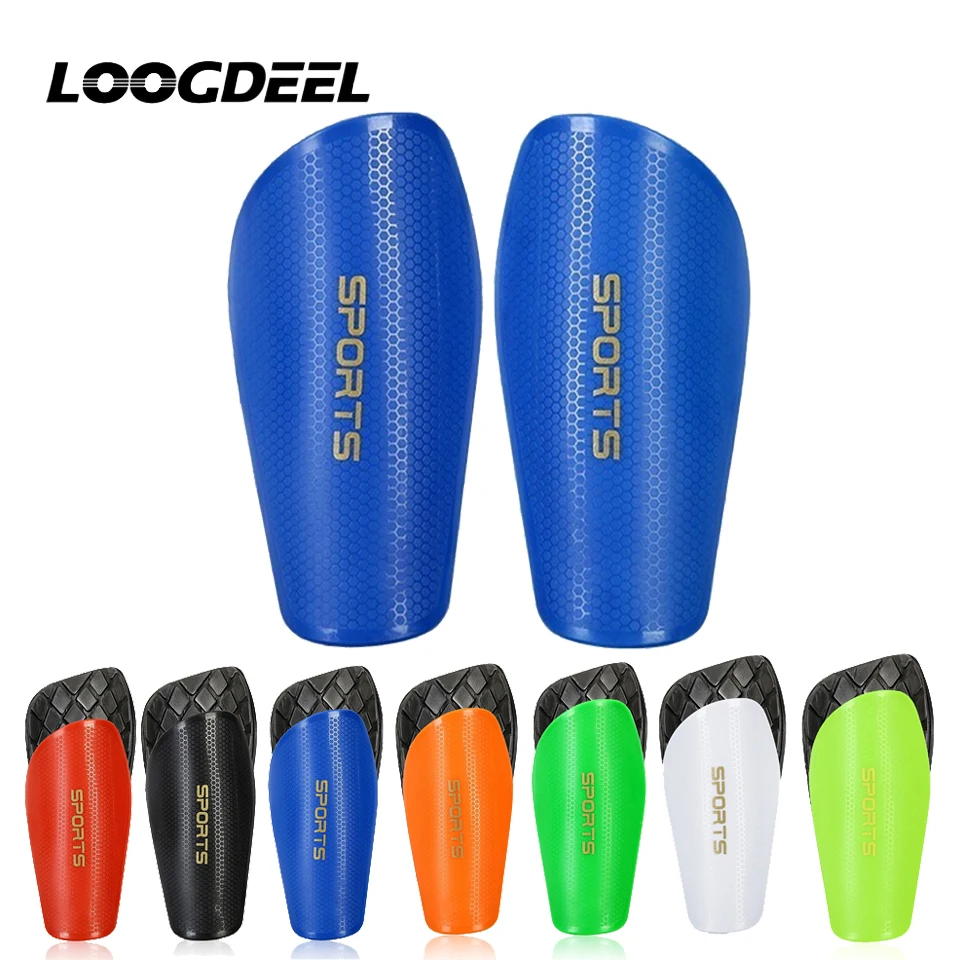 Loogdeel 1 Pair Shin Guards Soccer Board Football Ankle Guards Protector Brace Soccer Shin Guard Pads for Kids Youth Adults