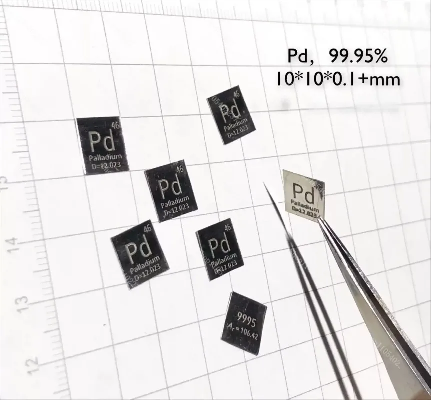 [Precious Metals Periodic Table Series] Palladium Tablets, Periodic Phenotype Palladium Tablets, Pure Palladium Tablets Pd9995