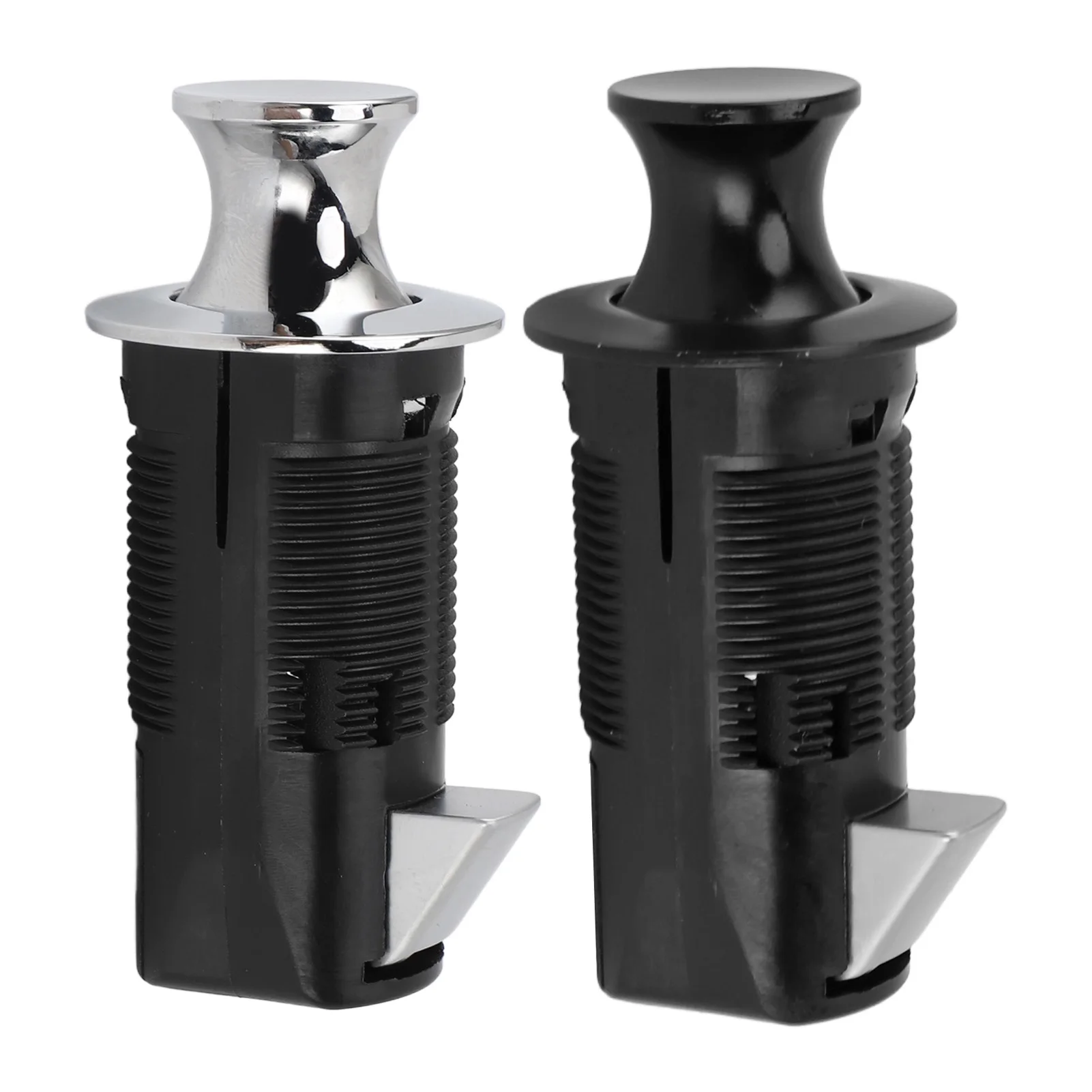 1PC Zinc Alloy ABS Cabinet Lock Secure Round Embedded Push to Open Lock for File Drawer Cupboard Mailbox RV Furniture