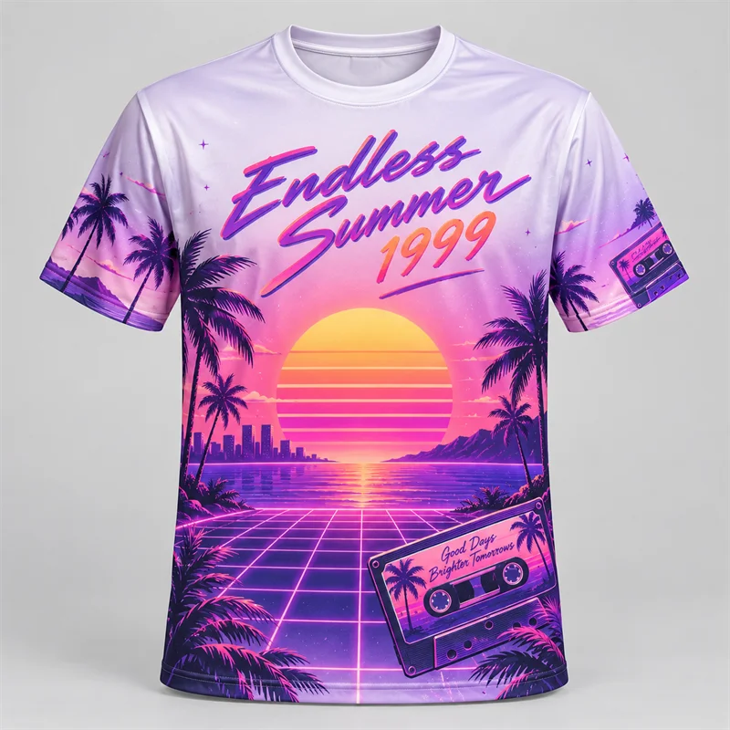 Y2K Retro Aesthetic Graphic T Shirt Men Women Cyber Angel Future Vibes Music Summer Dream Streetwear Short Sleeve Casual Tee