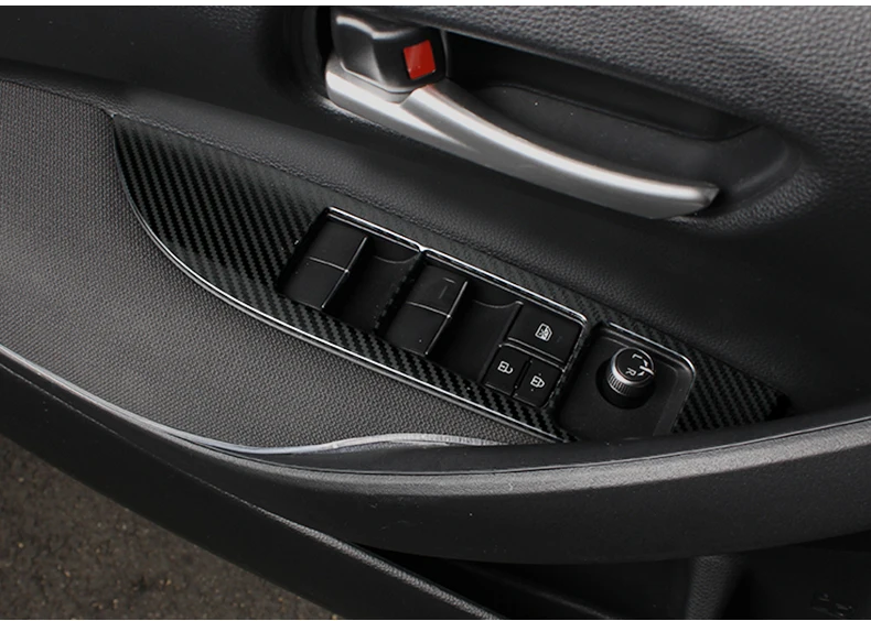 Für Toyota Corolla E210 Hybrid 2019 2020 2021 2022 2023 2024 Edelstahl Auto Tür Fenster Glas Lift Schalter Taste panel Abdeckung – Detail 10