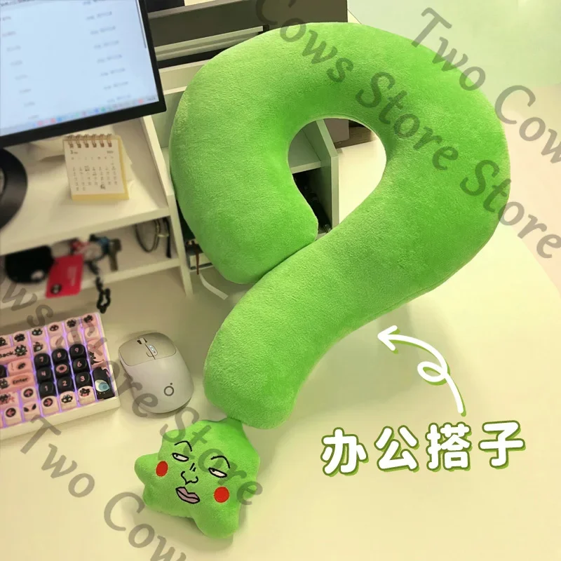 Anime Kuiltje Mob Psycho 100/Mobu Saiko Hyaku Cosplay Pluche Pop Vraagteken Kussen Cartoon Dutje Kussens Speelgoed hanger Gift