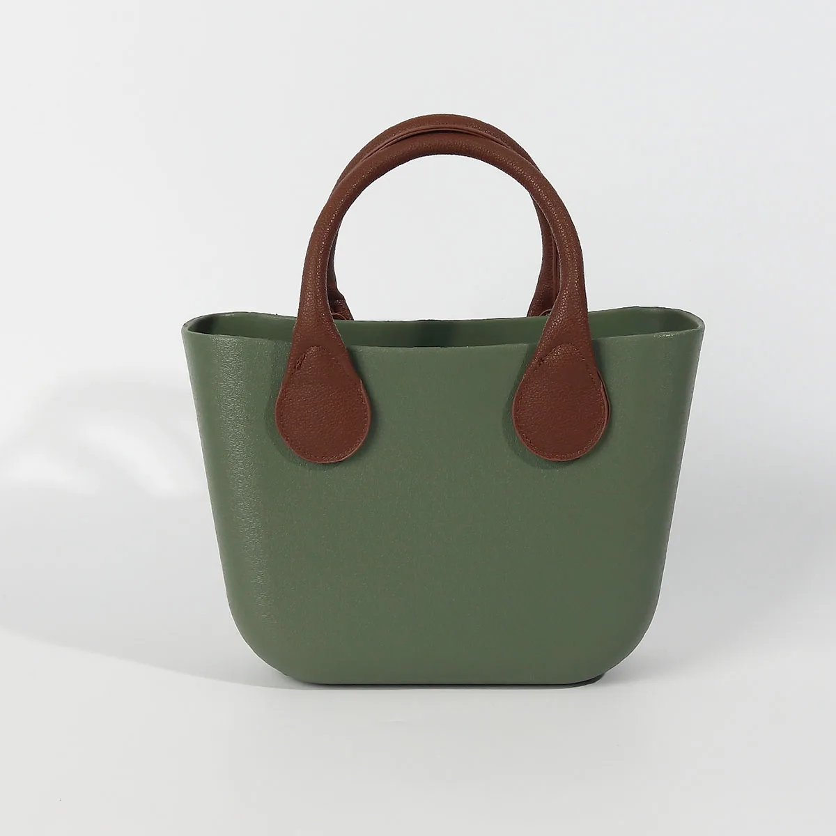 

Solid Color Retro Eva Satchel Handbag, Simple Outdoor Waterproof Beach Bag, Suitable for Daily Work Clothing, Travel and Vacation, Removable Handle, Carry-On Mobile Phone and Tablet Book