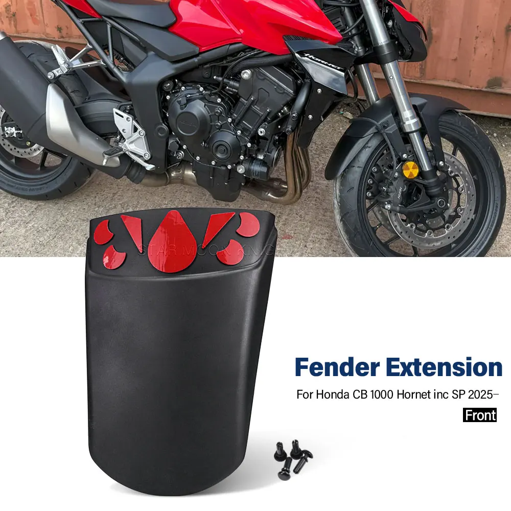 Motorcycle Accessories Front Fender Extension For Honda CB1000 CB 1000 Hornet inc SP 2025- Hugger Mudguard Extender