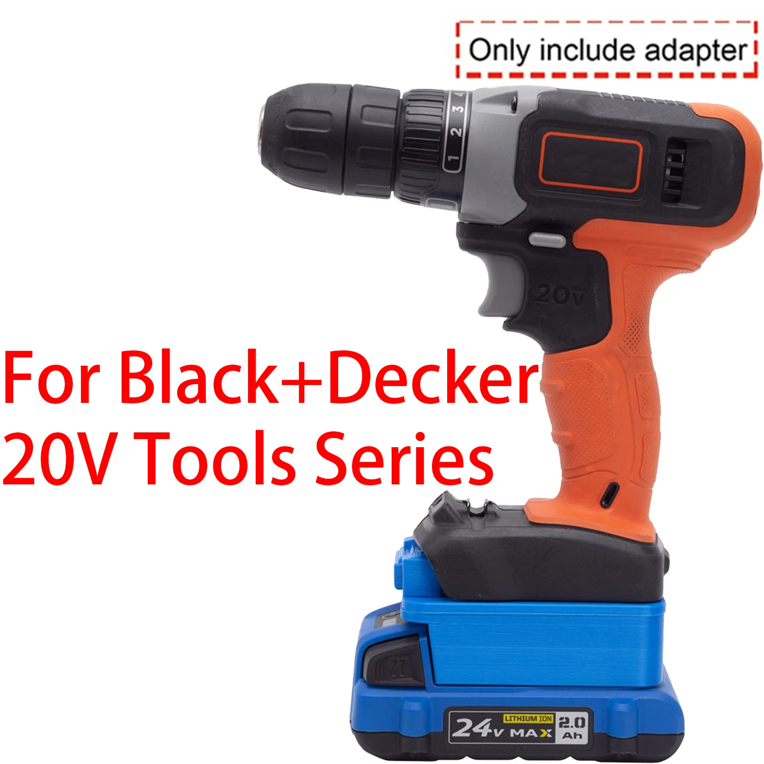 Battery Adapter For Black+Deck - Power Tools Kobalt recension och pris