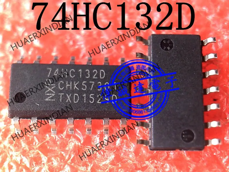 ใหม่74HC132D SOP14ในสต็อก