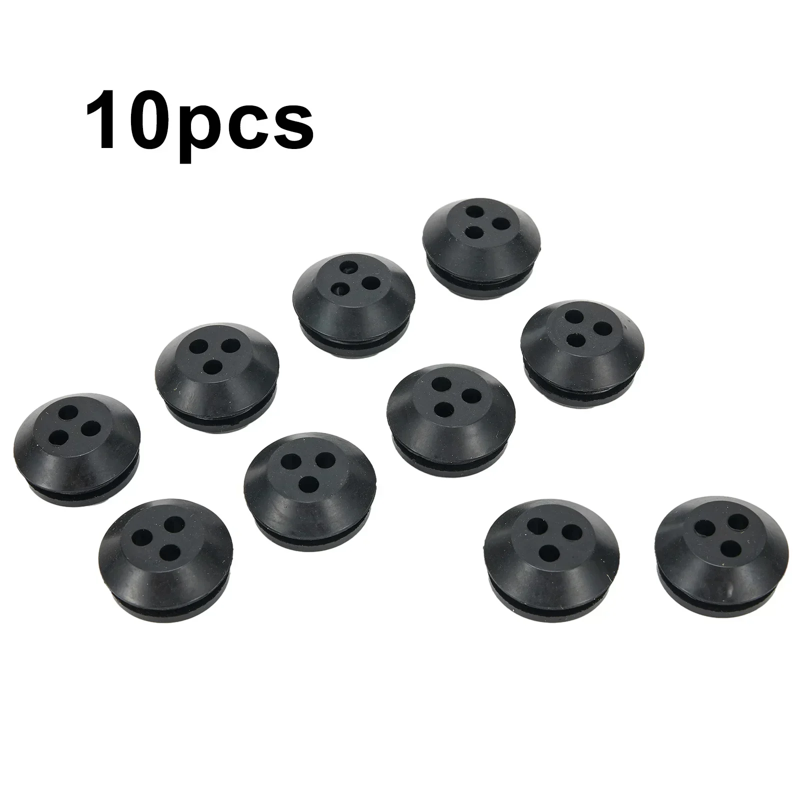 Rubber Grommet 3 Holes Fuel Tank Seal Grommet Fuel Tank Rubber Grommet For Hedge Trimmer Brush Cutter V137000030 13211546730