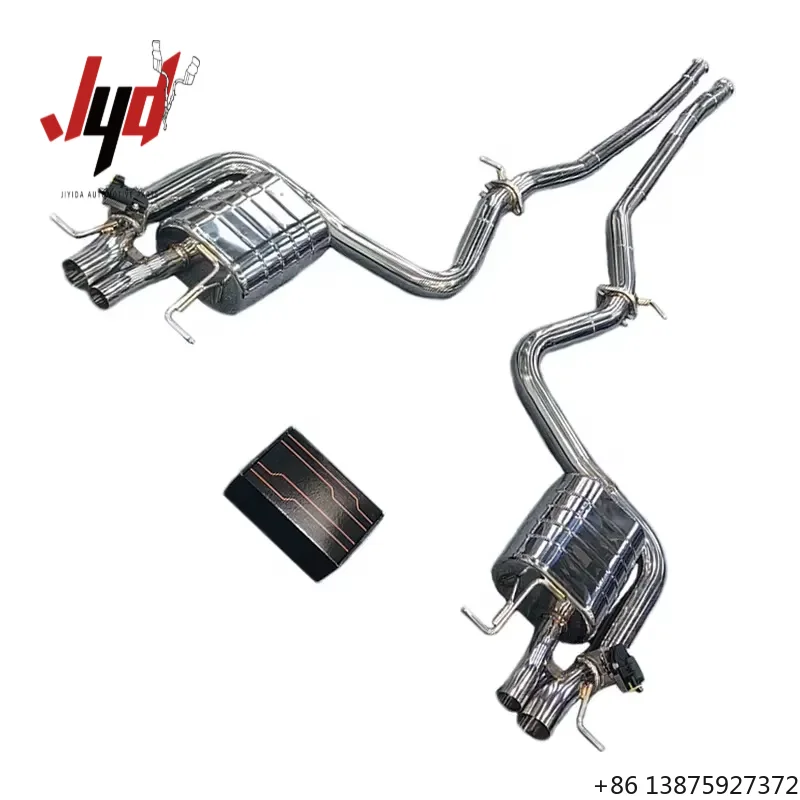 

Выхлопная система Catback для S63 S63L S600 W222 5.5t из нержавеющей стали 304 с электронным управлением клапанами