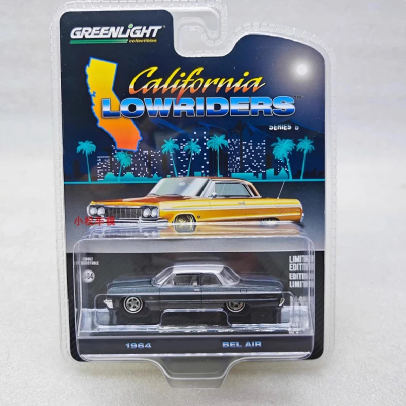 GreenLight Alloy 1:64 Scale 1964/1955 Bel Air Car Model Classics Adult Souvenir Gift Static Display