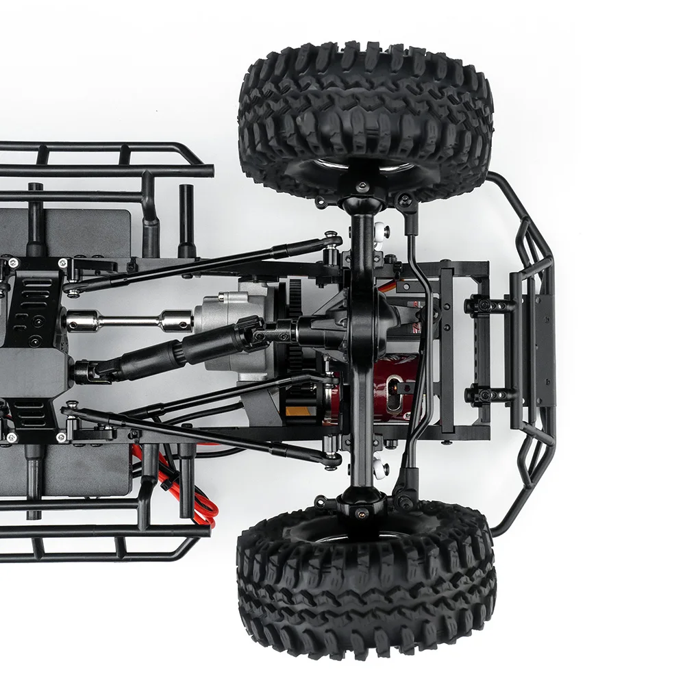 TRINOOD Front 3-Link Rear 4 Link Rod Suspension Convert Set For 1/10 RC4WD TF2 RC Off-Road Car Upgrade Accessories