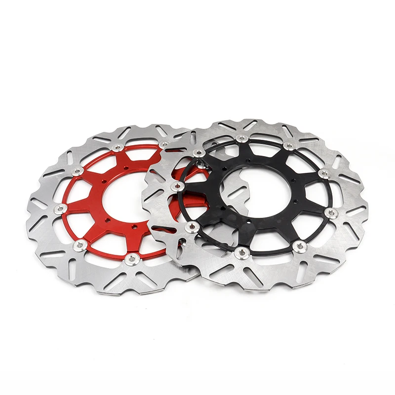Motorcycle 320mm Front Floating Brake Disc Brake Caliper Adaptor Bracket For Honda CR125 CR250 CRF250R CRF450R CRF250X CRF250R