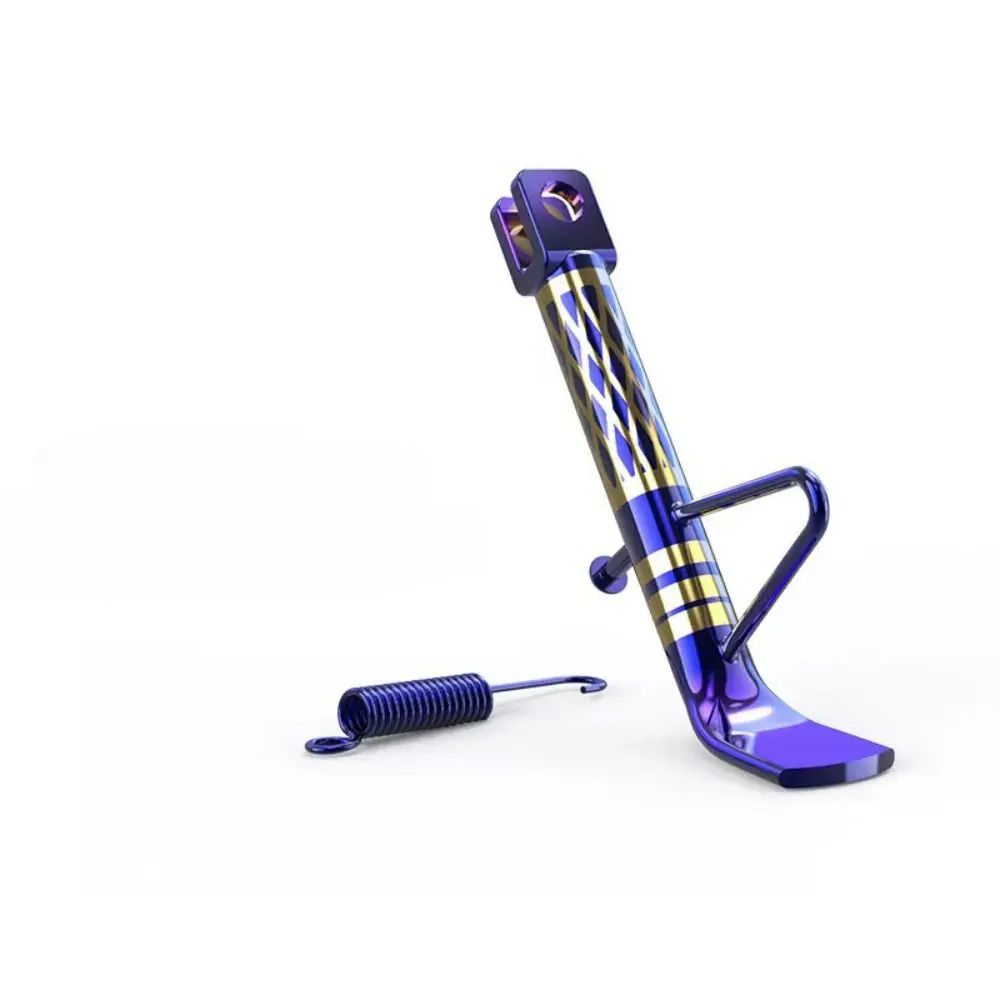 Useful Modified Accessories Side Stand Motorbike Side Kick Stand Motorcycle Kickstand Parking Racks Support Foot Shelf