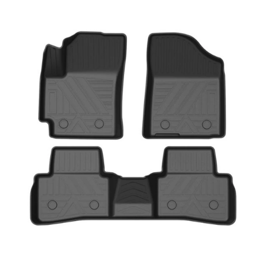 

TPE Foot Pad Front Pad Mat Left Rudder For Kia KX3 2020-2021 Car Accessories Rear Cushion Wear-resisting Non toxic Foot Pads